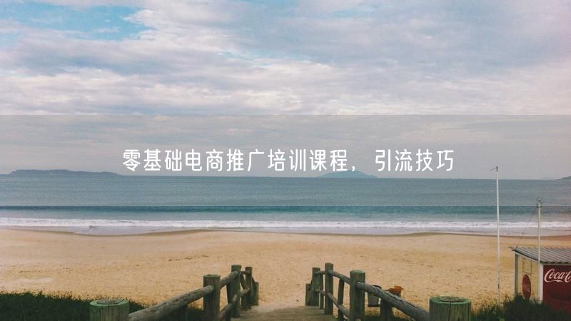 零基础电商推广培训课程，引流技巧