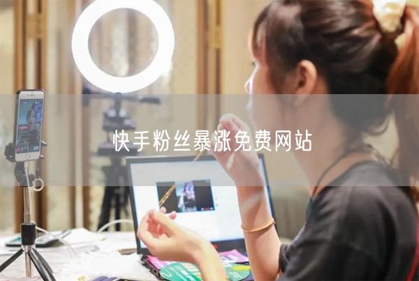 快手粉丝暴涨免费网站