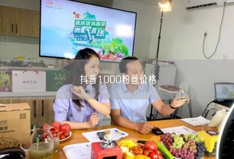 抖音1000粉丝价格